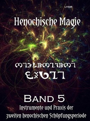 cover image of Henochische Magie--Band 5